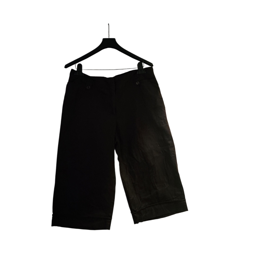 Courtenay Chocolate Brown Wide Leg Flowy Capri Dress Pants/Trousers/Slack Sz 12P